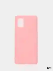 Розовый чехол мягкий накладка для Realme C21, C11, C15, C3, C20, 8