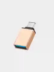 Золотой переходник OTG (отг) type-c