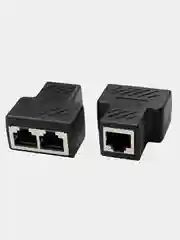 Переходник-разветвитель RJ-45 1F/2F