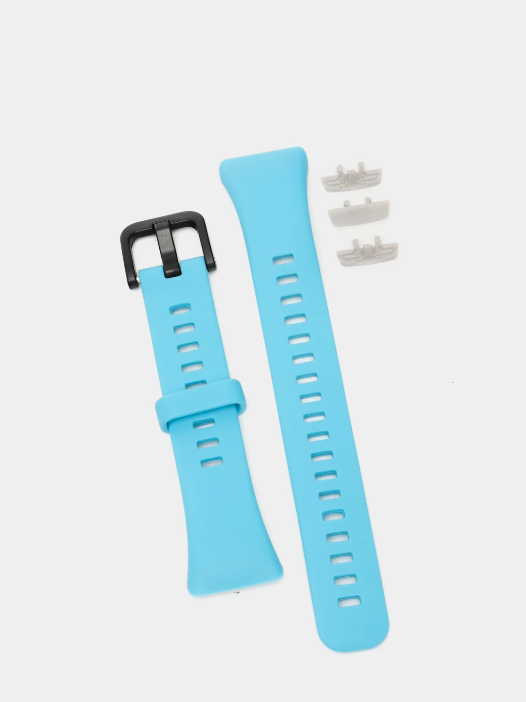 Голубой силиконовый ремешок для Huawei Band 6 / Honor Band 6
