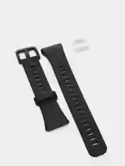 Черный силиконовый ремешок для Huawei Band 6 / Honor Band 6