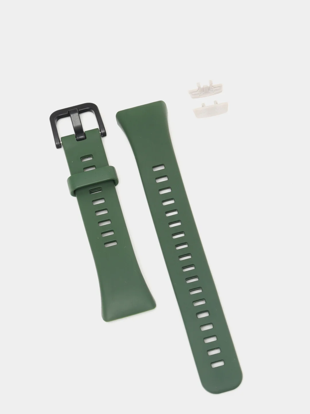Зеленый силиконовый ремешок для Huawei Band 6 / Honor Band 6