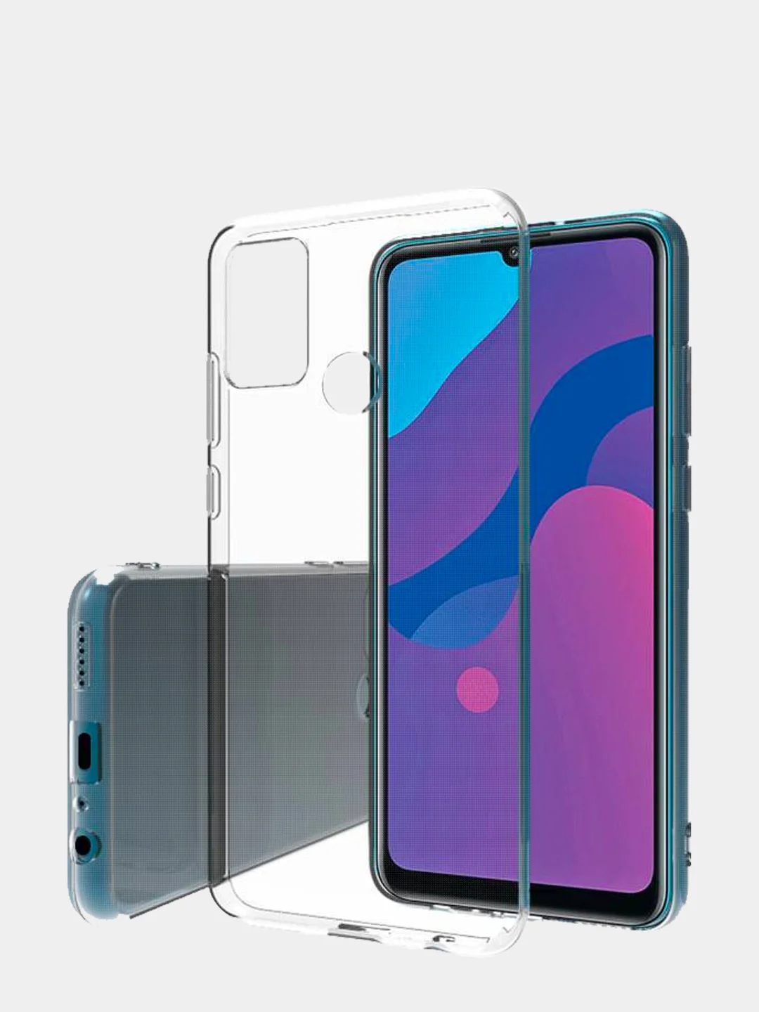 Чехол силиконовый Huawei Honor 7A 9A 8X 10 10S 30 30i 8E Y6 P30 Y8P P Smart Z прозрачный