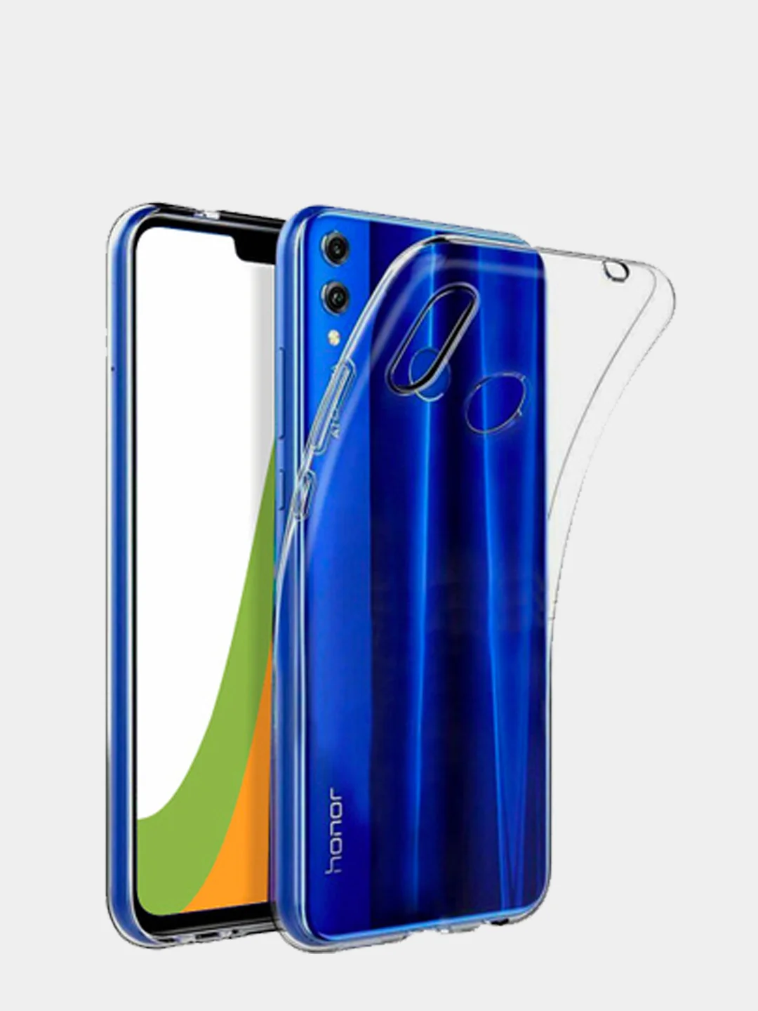 Чехол силиконовый Huawei Honor 7A 9A 8X 10 10S 30 30i 8E Y6 P30 Y8P P Smart Z прозрачный