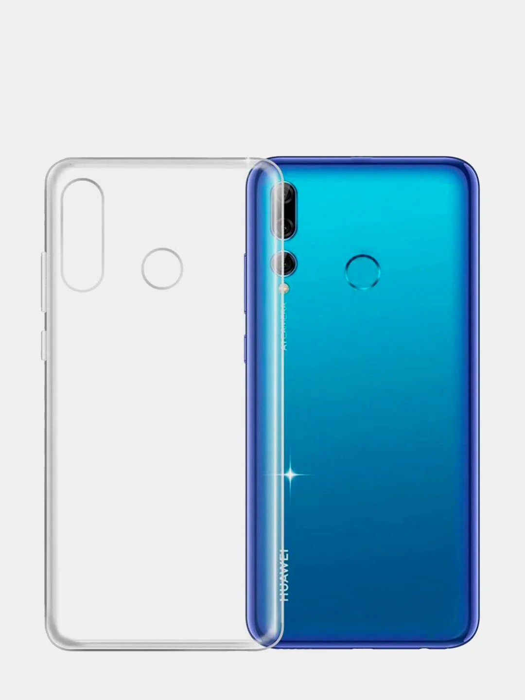 Чехол силиконовый Huawei Honor 7A 9A 8X 10 10S 30 30i 8E Y6 P30 Y8P P Smart Z прозрачный