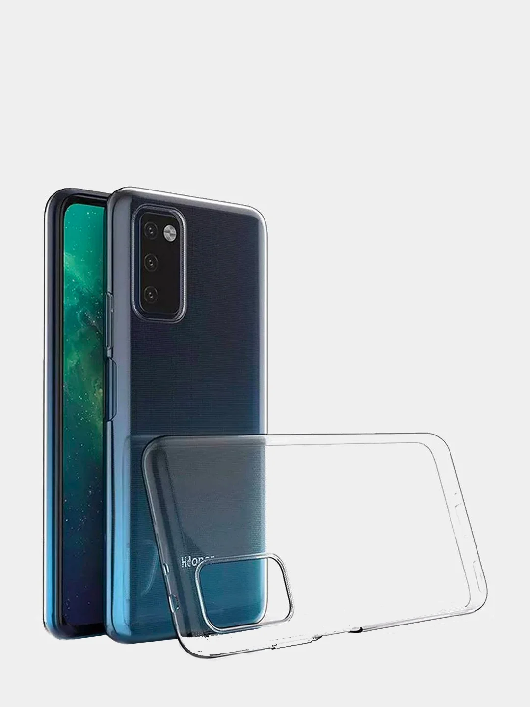 Чехол силиконовый Huawei Honor 7A 9A 8X 10 10S 30 30i 8E Y6 P30 Y8P P Smart Z прозрачный