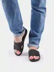 Черный сланцы мужские, 3 цвета