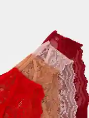 Эротические женские кружевные трусы танга