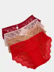 Эротические женские кружевные трусы танга