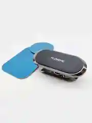 Серебряный магнитный держатель на панель Floveme / торпеду поворотный металл