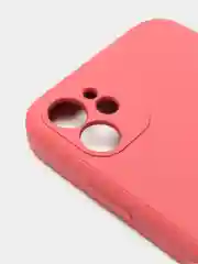 Бежевый чехол силиконовый с кольцом для iPhone 11, 12, 12 Pro Max, 13, 13 mini айфон про макс