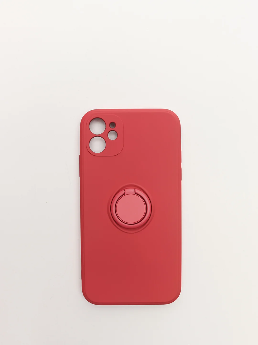 Коралловый чехол силиконовый с кольцом для iPhone 11, 12, 12 Pro Max, 13, 13 mini айфон про макс