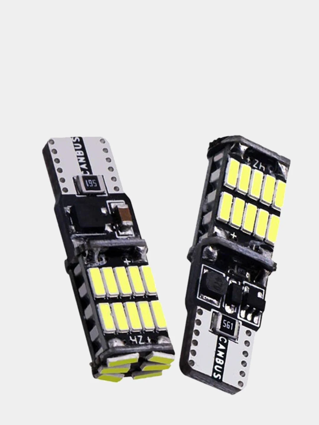 Светодиодная LED лампа габаритная T10 W5W 12V 26SMD CANBUS ( без ошибок )