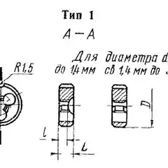 М1,4х0,3 плашка g6