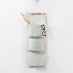 Мятный корзина для хранения вещей настенная