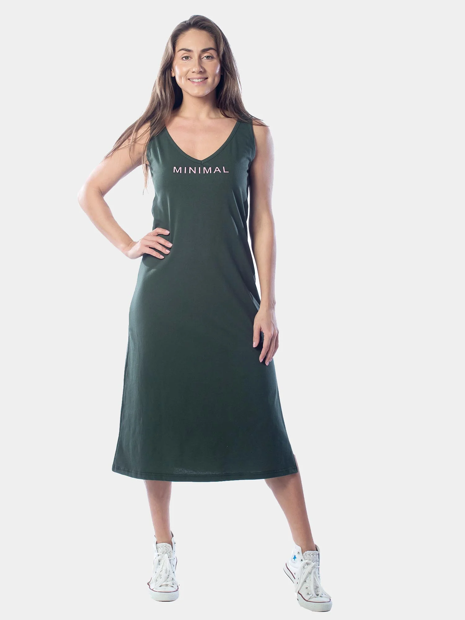 Платье женское KLERY Minimal, хаки