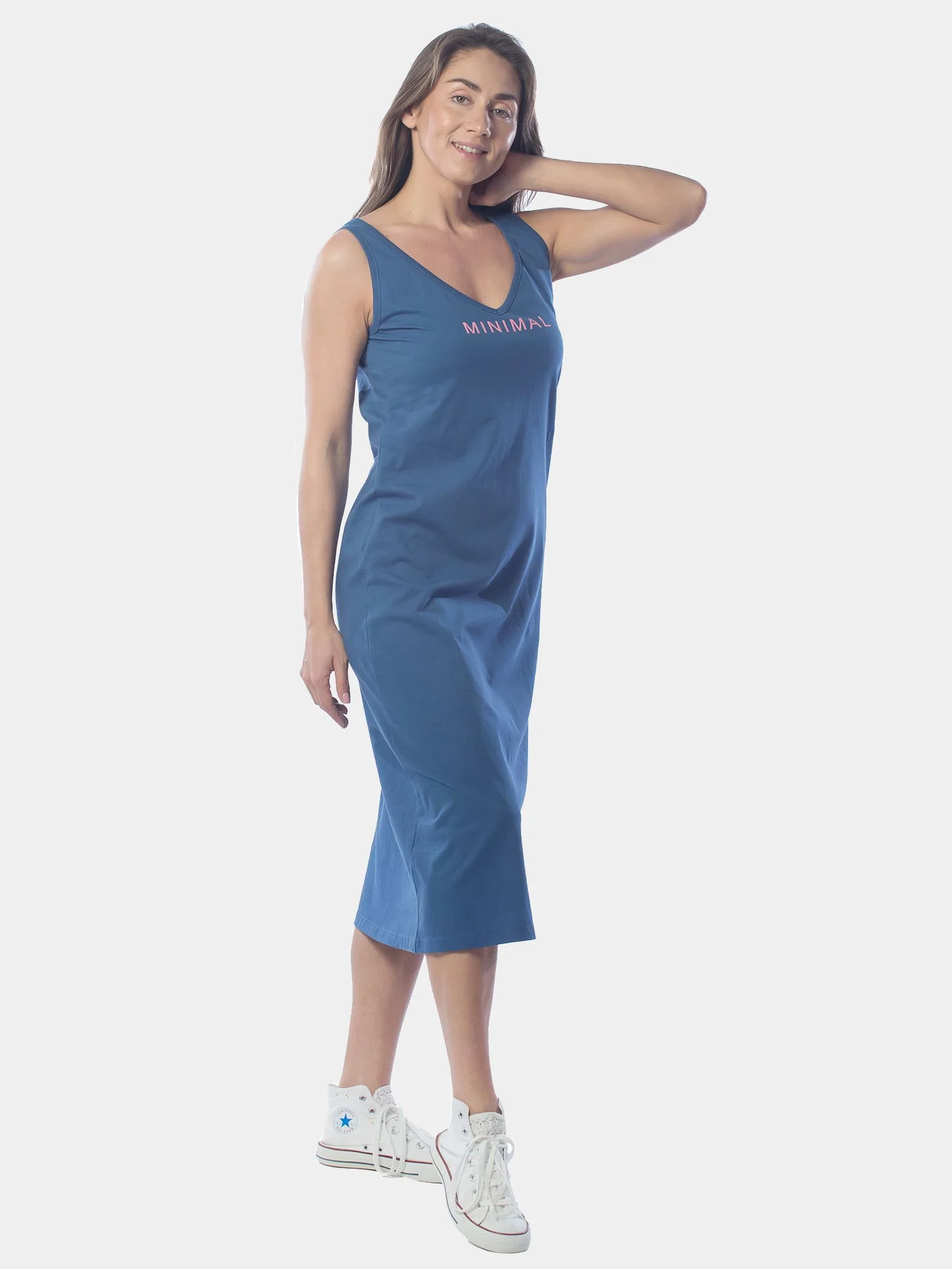 Индиго платье женское Minimal  КП1437П1 индиго