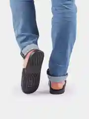 Синий сланцы мужские с массажной стелькой, 3 цвета