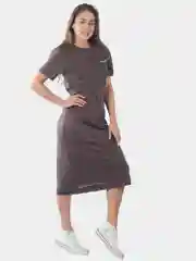 Платье женское KLERY, коричневое, КЛП1465П2