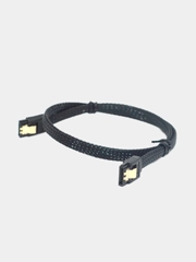 Кабель интерфейсный SATAIII, 50 см, 7pin/7pin, защелка