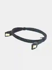 Кабель интерфейсный SATAIII, 50 см, 7pin/7pin, защелка
