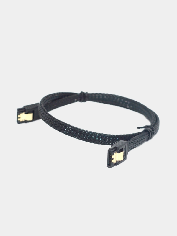 Кабель интерфейсный SATAIII, 50 см, 7pin/7pin, защелка