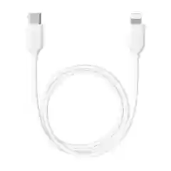 Кабель USB Type-C - Lightning, белый, 1 м
