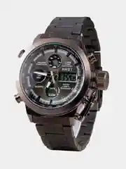 Черный мужские часы Amst