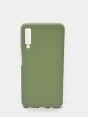 Лесной зеленый чехол Samsung Galaxy A7 2018 (A750), Самсунг Галакси А7 2018 (А750), силиконовый