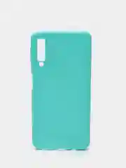 Бирюзовый чехол Samsung Galaxy A7 2018 (A750), Самсунг Галакси А7 2018 (А750), силиконовый