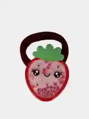 Коралловый резинка для волос "Веселые фрукты"