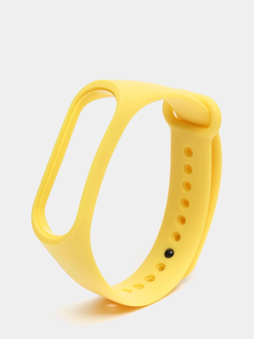 Желтый силиконовый ремешок для Xiaomi Mi Band 3, Mi Band 4, Сяоми Ми бэнд 3,4