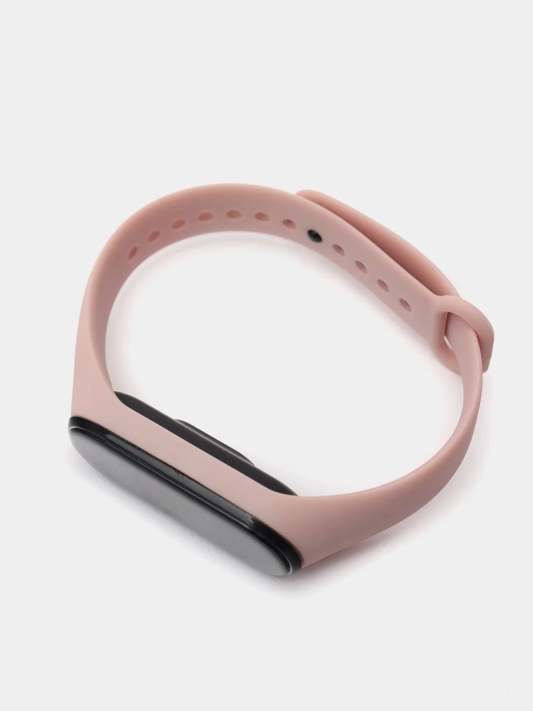 Бежевый силиконовый ремешок для Xiaomi Mi Band 3, Mi Band 4, Сяоми Ми бэнд 3,4