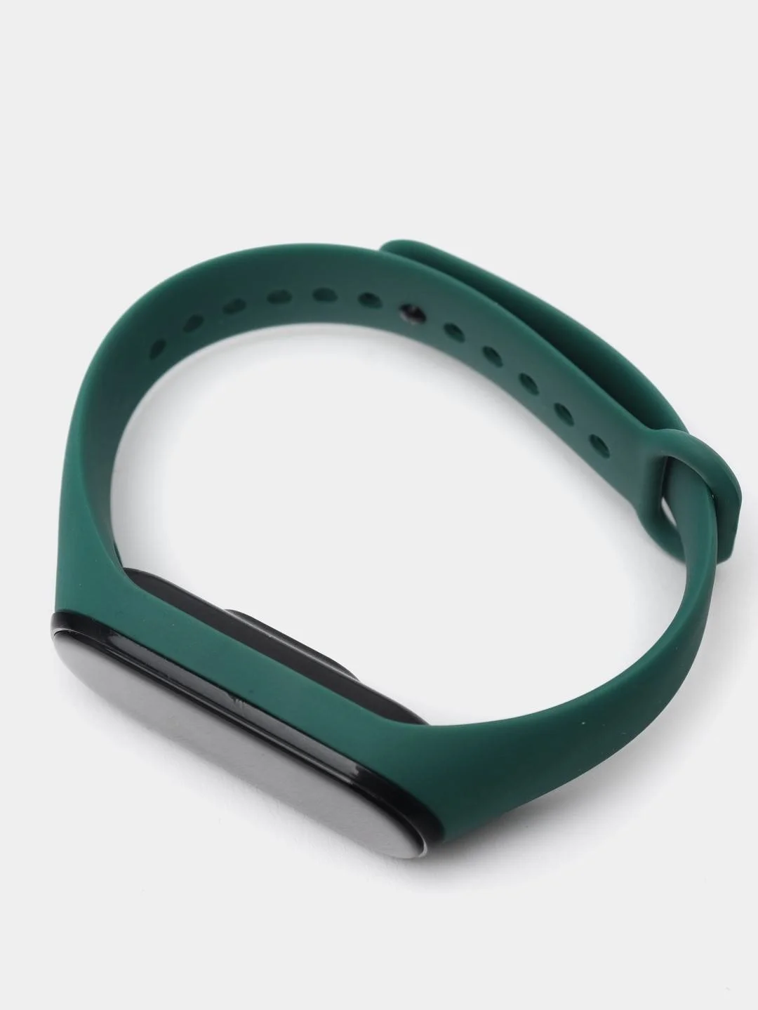 Лесной зеленый силиконовый ремешок для Xiaomi Mi Band 3, Mi Band 4, Сяоми Ми бэнд 3,4