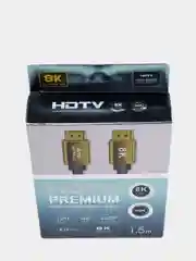 Кабель HDMI 8К для телевизора, ноутбука, приставки, проектора (версия 2.1) 1,5м, 3м, 5м