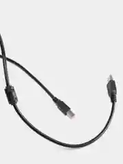 Кабель для принтера 1,5м и 3м USB*2.0 Am-Bm черный