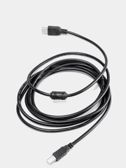 Кабель для принтера 1,5м и 3м USB*2.0 Am-Bm черный