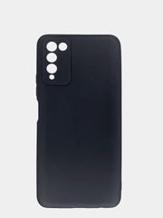 Чехол Huawei Honor 10X Lite, Хуавей Хонор 10Х Лайт, черный, силиконовый