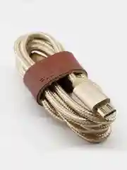 Кабель MicroUSB Floveme плетёный с органайзером