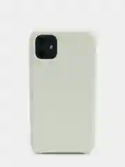 Чехол Silicone Case для iPhone 11 с бархатистой подкладкой