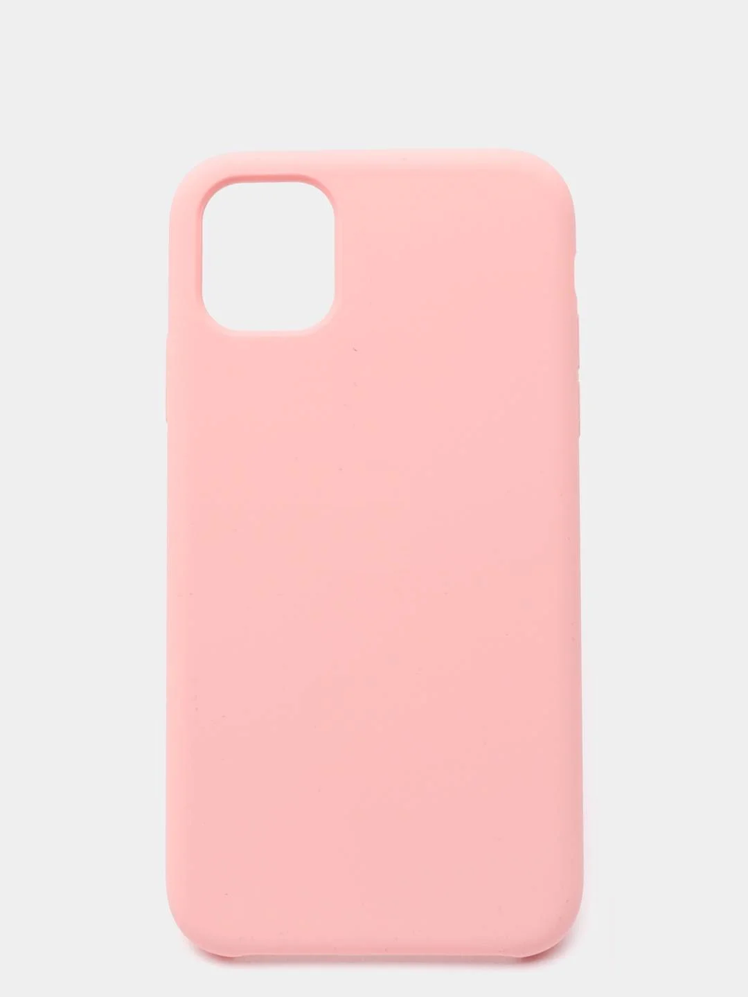 Чехол Silicone Case для iPhone 11 с бархатистой подкладкой