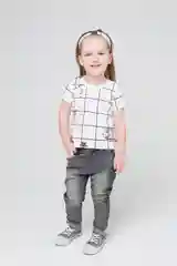 Футболка для девочки Crockid
