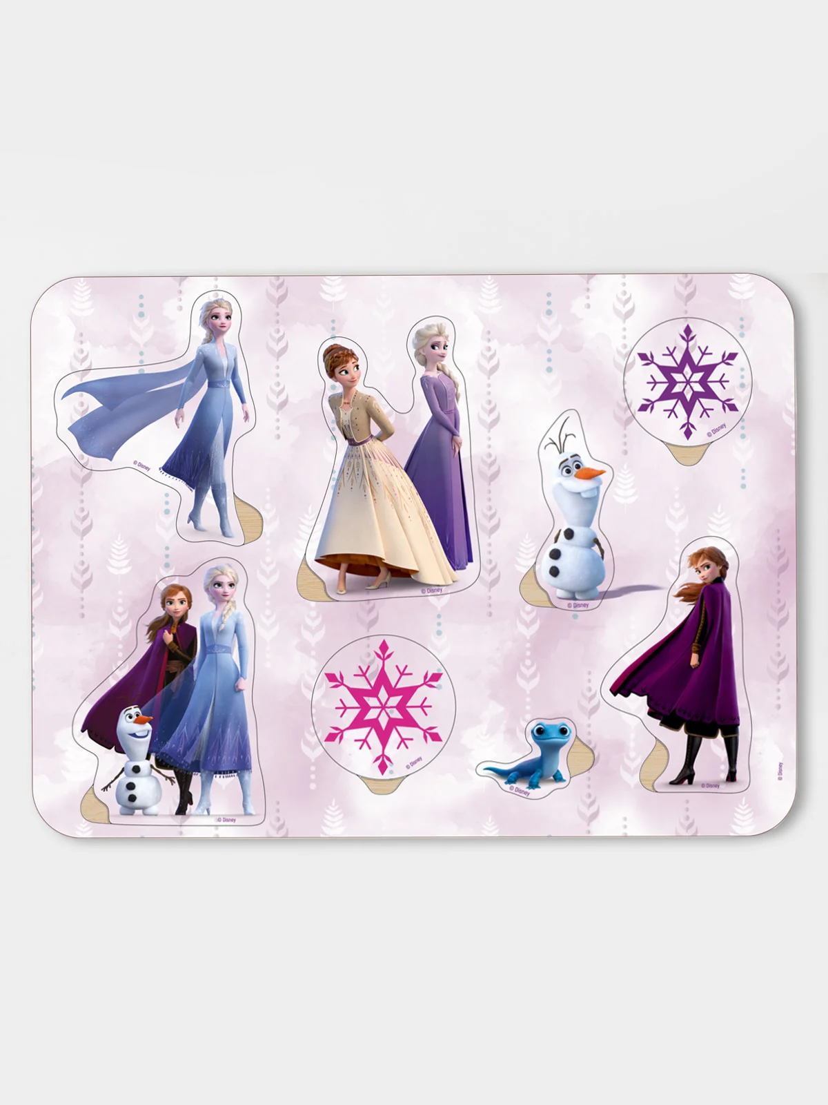 Розовый рамка-вкладыш деревянная Disney Ulanik, 22 х 30 см