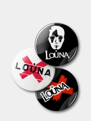 Значок Louna, 37 мм