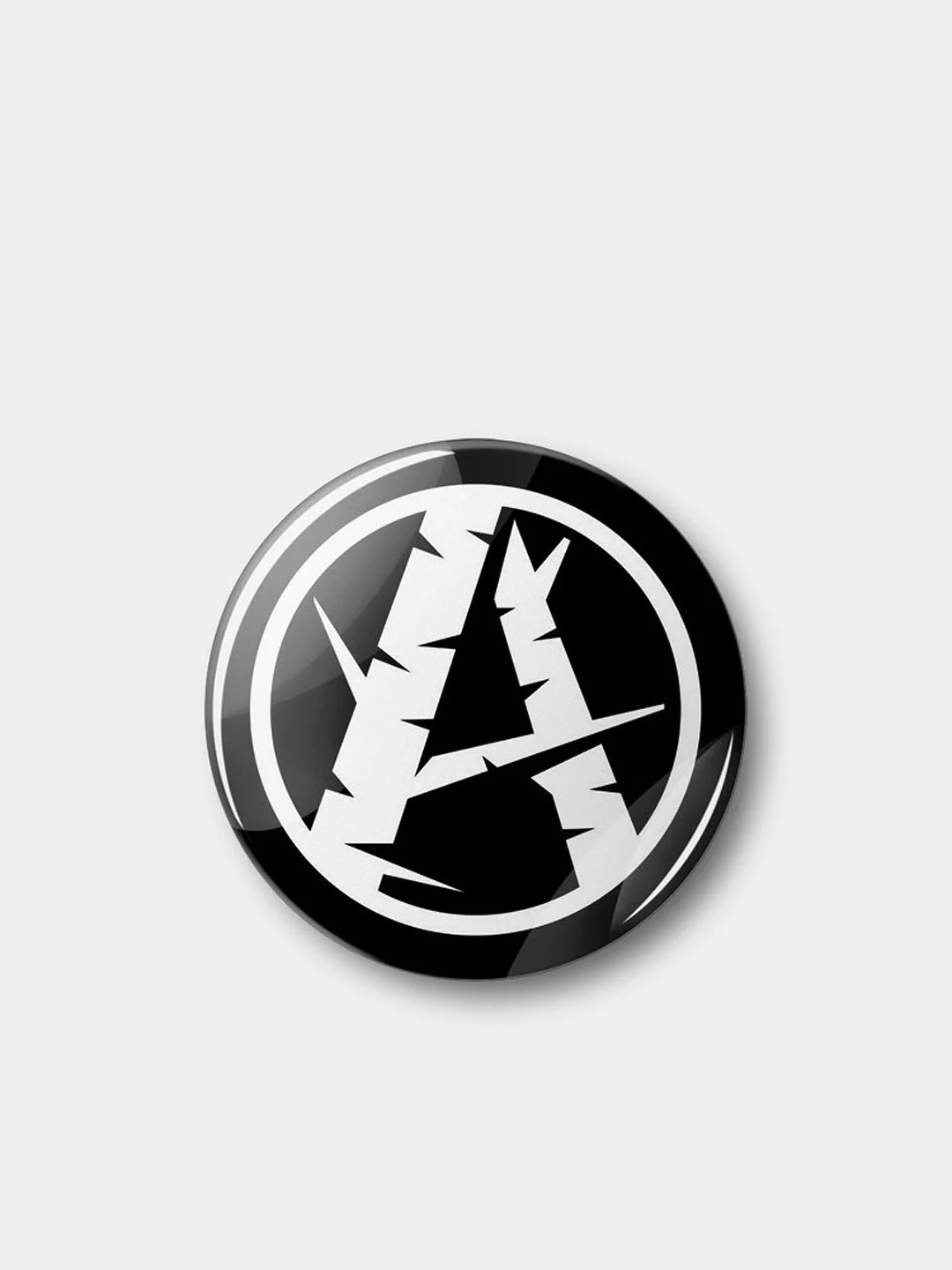 Белый значок "Анимация", 37 мм