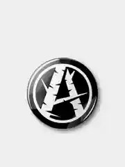 Белый значок "Анимация", 37 мм