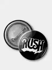Значок Rush, 37 мм