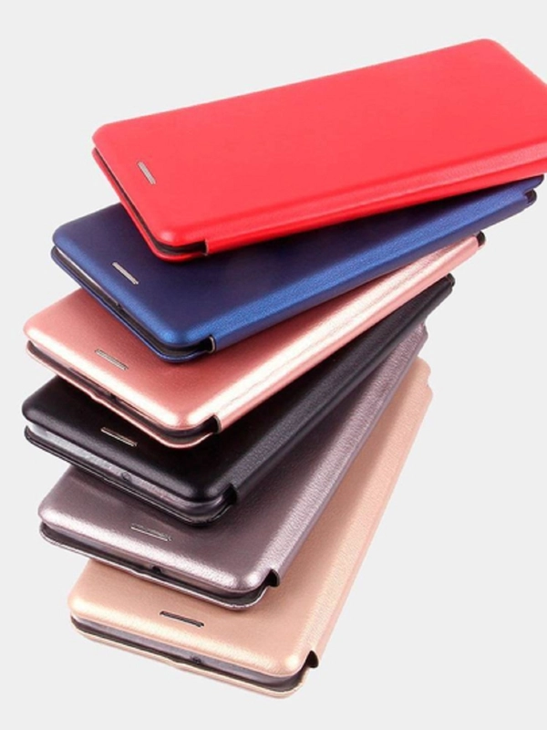 Чехол-книжка для Huawei, с функцией подставки и внутренним кармашком