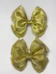 Банты из парчи, для волос