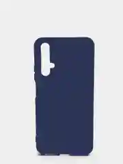 Темно-синий чехол Honor 20 / Huawei Nova 5T / Хонор 20 / Хуавей Нова 5Т силиконовый цветной матовый